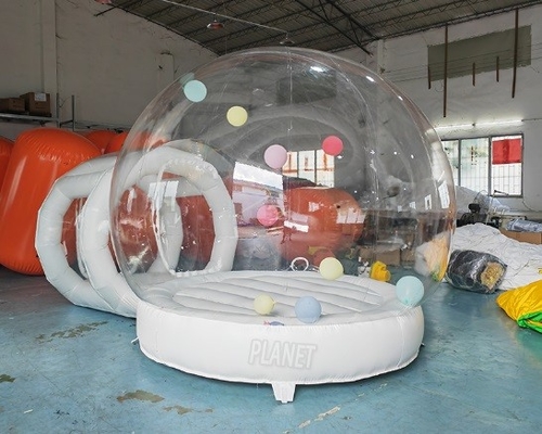 Kinder Transparent aufblasbar Bubble Bouncer Klar Bubble Ballon Kuppel Haus aufblasbar Bubble Zelt