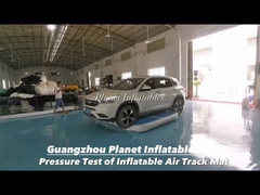 Tragbare aufblasbare Luftstrecke 3x1x0.1m DWF Fitnessraum Luftstreckenmatte