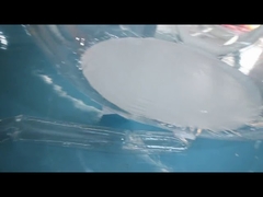 Klar PVC 4m Einzel Tunnel Aufblasbares Blasenzelt mit Gebläse