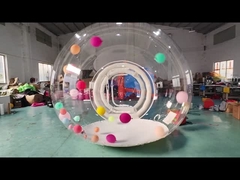 Explosions-Partei-klares aufblasbares Blasen-Haus-im Freien transparentes Ballon-Haus-Hauben-Zelt