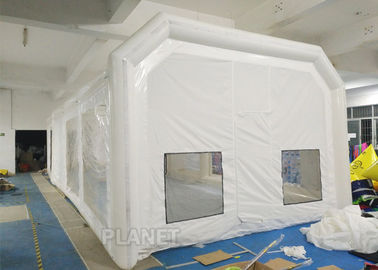 Luftdichtes tragbares Farben-Stand-Zelt 0,6 Millimeter PVC-Planen-einfacher Installations-
