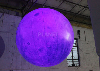 Partei-aufblasbare Beleuchtungs-Dekoration, aufblasbares Mond-Ballon Soem verfügbar