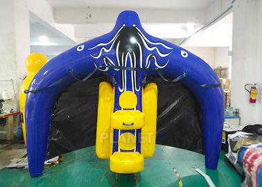 Towable aufblasbarer Wasser-Ski-Rohr-Fliegen-Mantarochen für Wassersportspiele