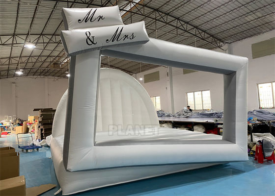 Gewohnheit 4*4*3.4M Inflatable Wedding Bouncer für Vergnügungspark