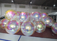 Ball-riesiger aufblasbarer Spiegel-Ball Hochzeits-Dekoration PVCs reflektierende enorme aufblasbare Weihnachts