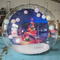 Menschliche Größen-Schneeball-Schnee-Kugel/riesige aufblasbare Weihnachtskugel für Festival