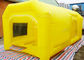 6-m-gelber aufblasbarer Spray-Stand/AutomobilLuftsystem der farben-Stand-zwei