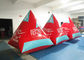 Sicherheits-rote Pyramiden-aufblasbare Wasser-Bojen-Markierungen kundengebundene Größe EN14960 genehmigte