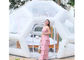 5M Hotelzelt klares Blasenhaus aufblasbares Dschungel-Häuschen Ubud-Iglublasenhäuschen PVCs kampierendes aufblasbares Blasenzelt