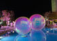 Bunter Ball-Weihnachtsspiegel-Bereich 2.0m PVCs aufblasbarer reflektierender