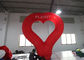 Partei LED, die aufblasbares Werbungsballon rotes LIEBE Herz beleuchtet