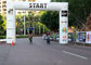 Wirtschaftswerbungs-Ereignis im Freien fertigte Logo Inflatable Race Start And-Endeingangs-Linie Bogen/Torbogen besonders an